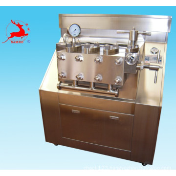 sour cream homogenizer for milk plant, 3000L/h flow